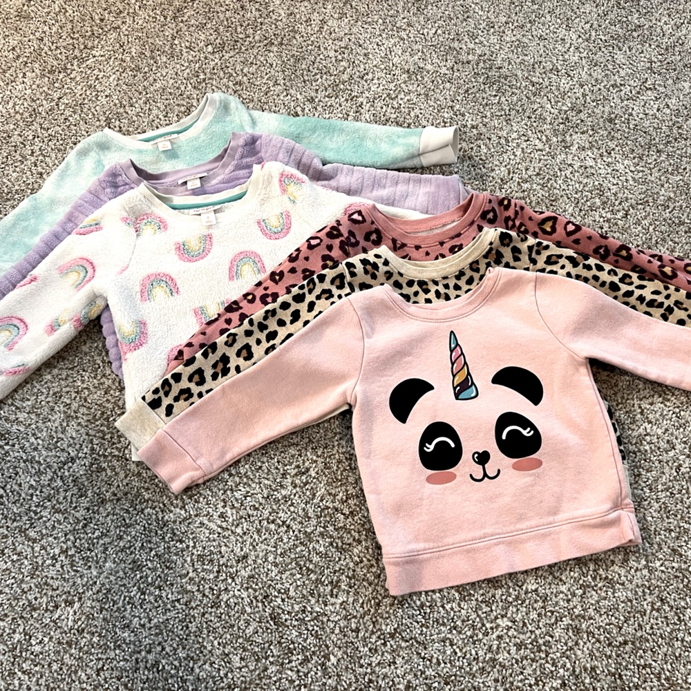 2T sweatshirt bundle